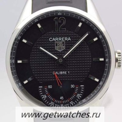 High Quality Tag Heuer Carrera Heuer 01 XF SS Black Dial 1887