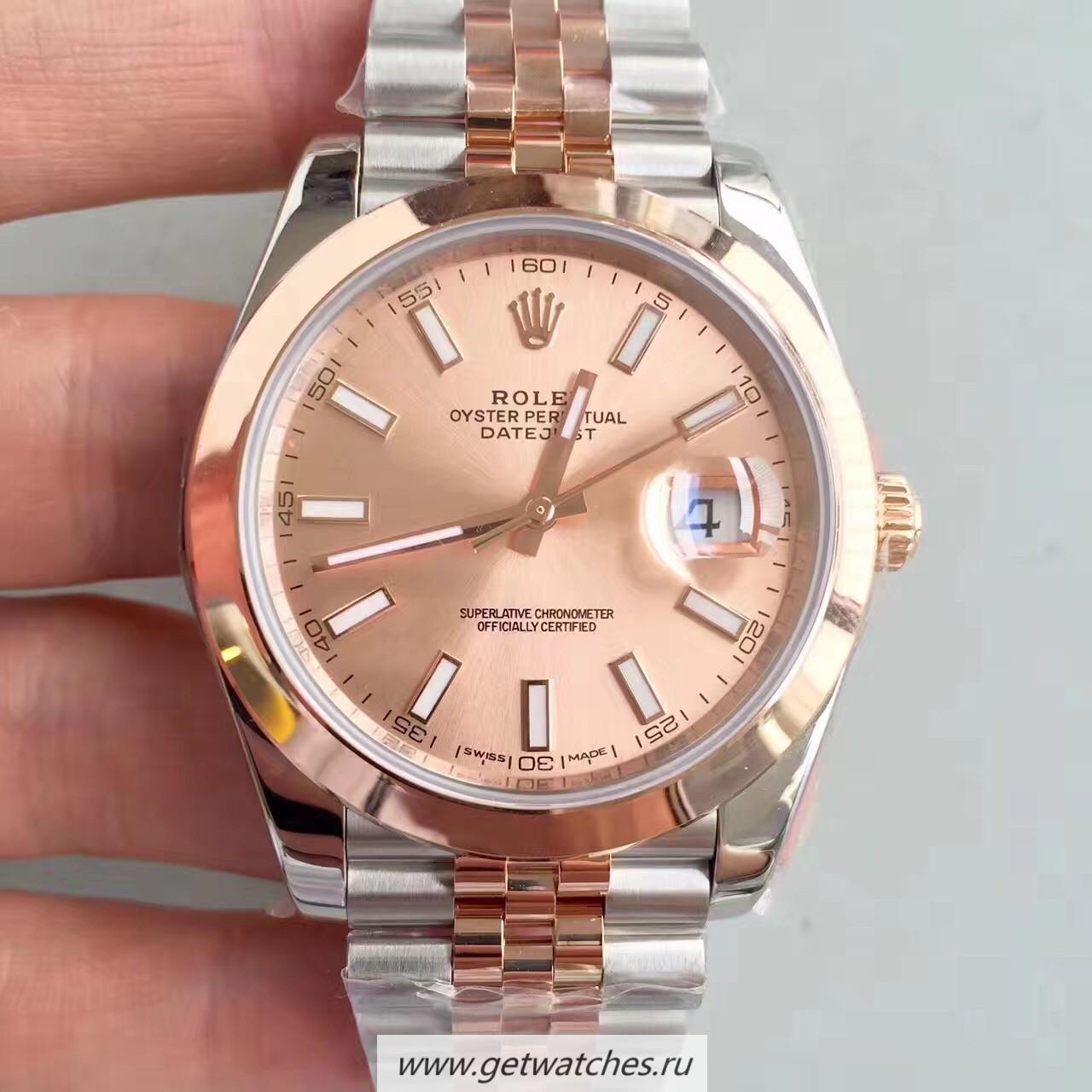 Datejust-II-126301-41mm-Noob-Factory-SS-18K-Rose-Gold-Wrapped-Pink-Dial-3235.jpg