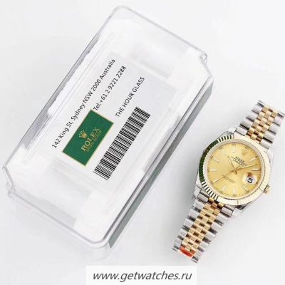 Replica Rolex Datejust II 126333 41mm GMF SS & Yellow Gold Champagne Dial 3235