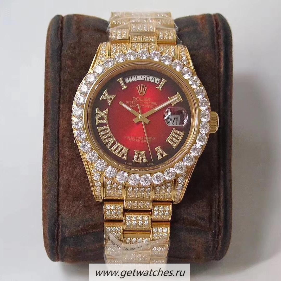 Day-Date-40-228348-RBR-TWF-18K-Yellow-Gold-Wrapped-SS-904L-Big-Diamond-Bezel-Red-Dial-2836.jpg