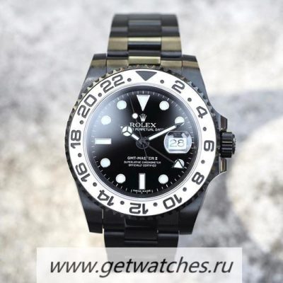 Shop Rolex GMT-Master II 116710 LN VRF PVD Black Dial 3186