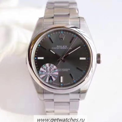 Best Price Rolex Oyster Perpetual 39 114300 JF SS Anthracite Dial 3132
