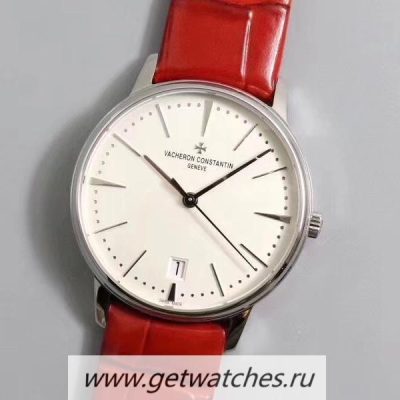 NEW Wholesale Luxury Vacheron Constantin Patrimony 4100U/001G-B181 MKSF SS Silver Dial 2450 Q6