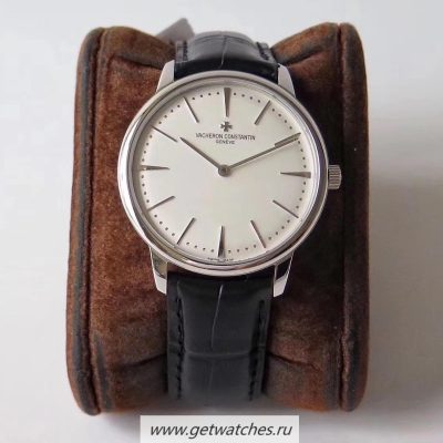Shop Vacheron Constantin Patrimony 81180/000G-9117 KZF SS Silver Dial M9015