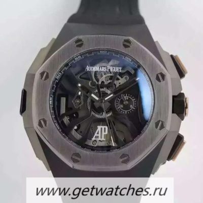 NEW Replica Audemars Piguet Royal Oak Concept Laptimer Michael Schumacher PVD Skeleton Dial Quartz 2713