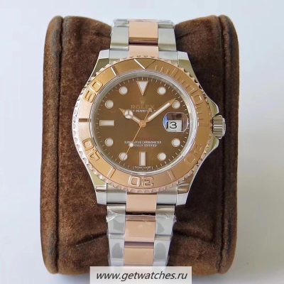NEW Replica Rolex Yacht-Master 40 116621 VRF SS & 18K Rose Gold Wrapped Chocolate Dial 2824